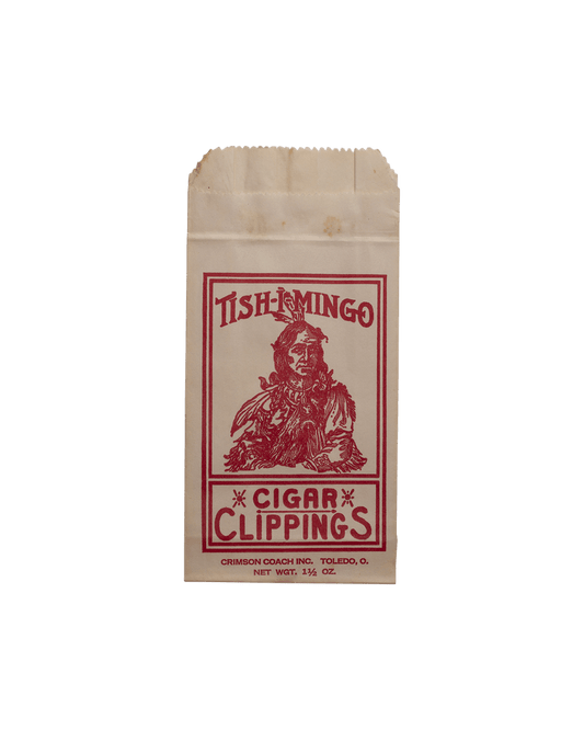 Tish-I-Mingo Cigar Clippings Advertising Pouch