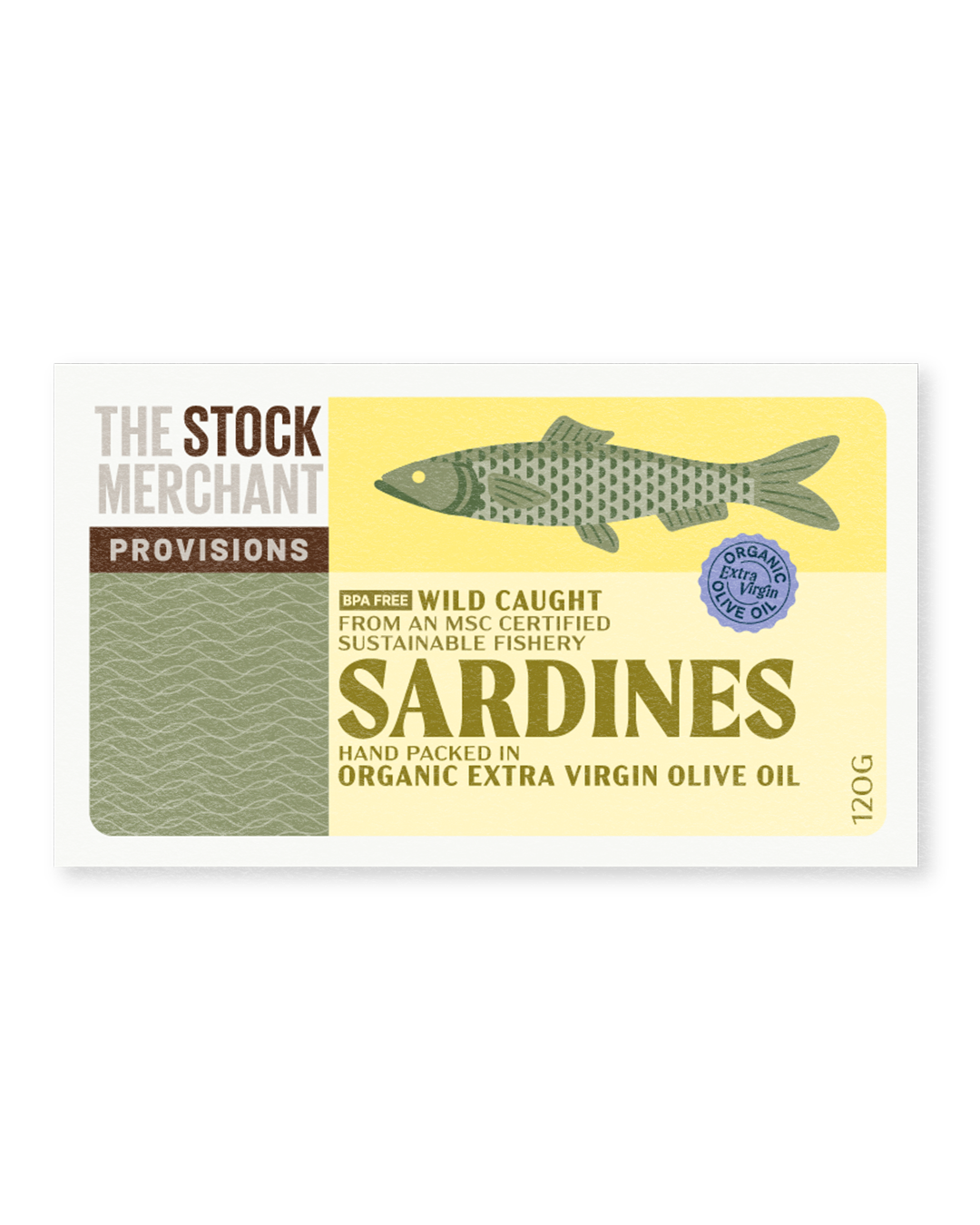 Provisiones enlatadas: sardinas silvestres