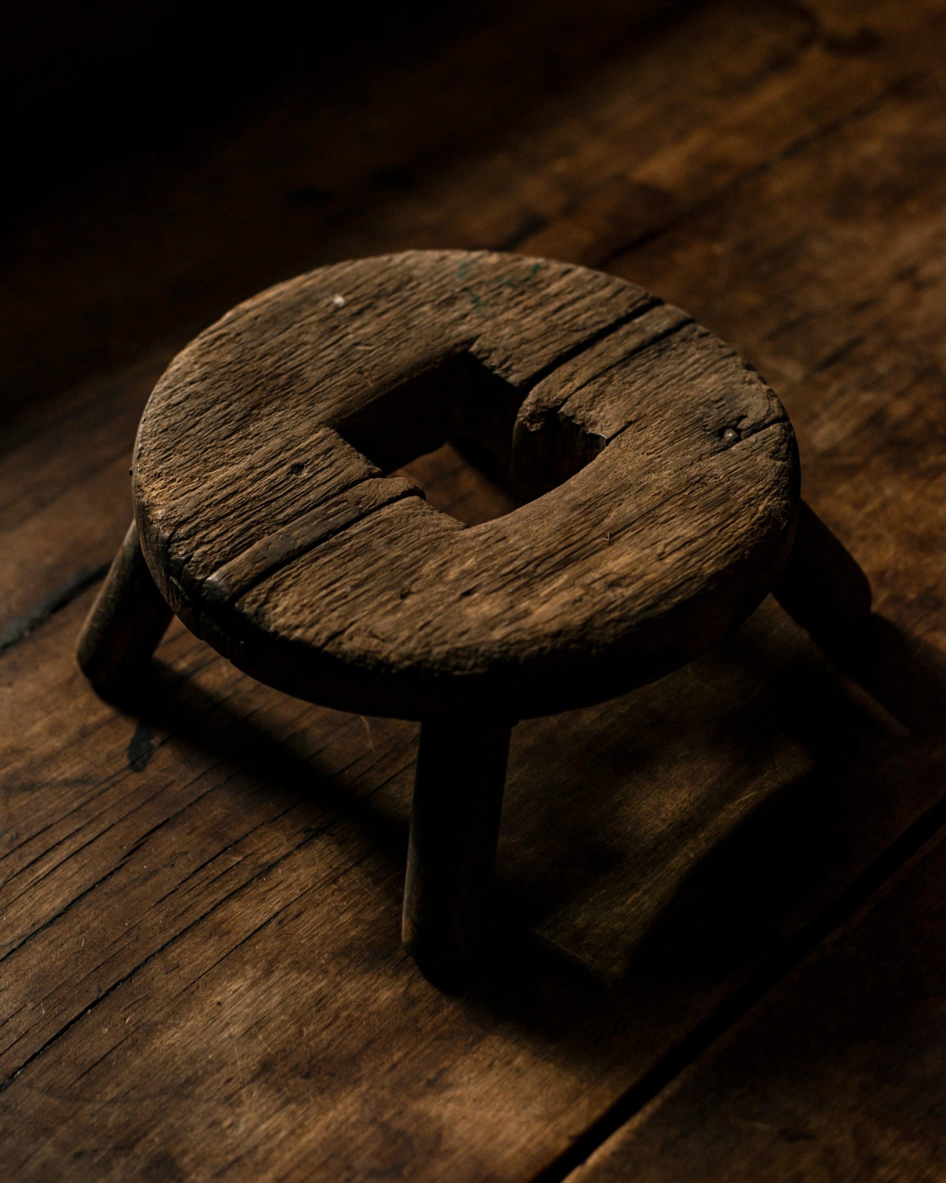 Tudor Period English Milking Stool