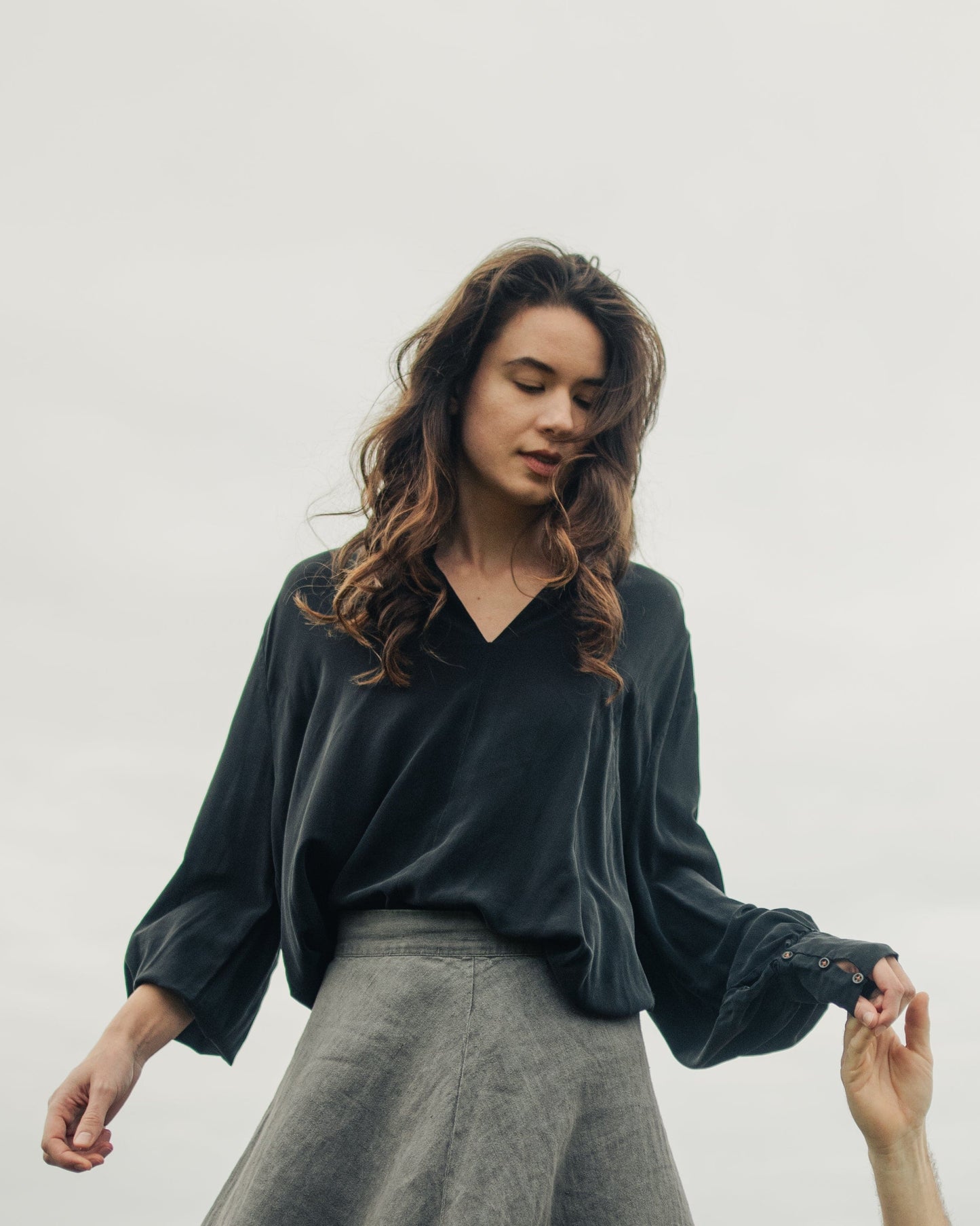 Under Everything Silk Blouse