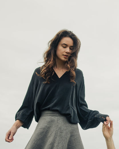 Under Everything Silk Blouse