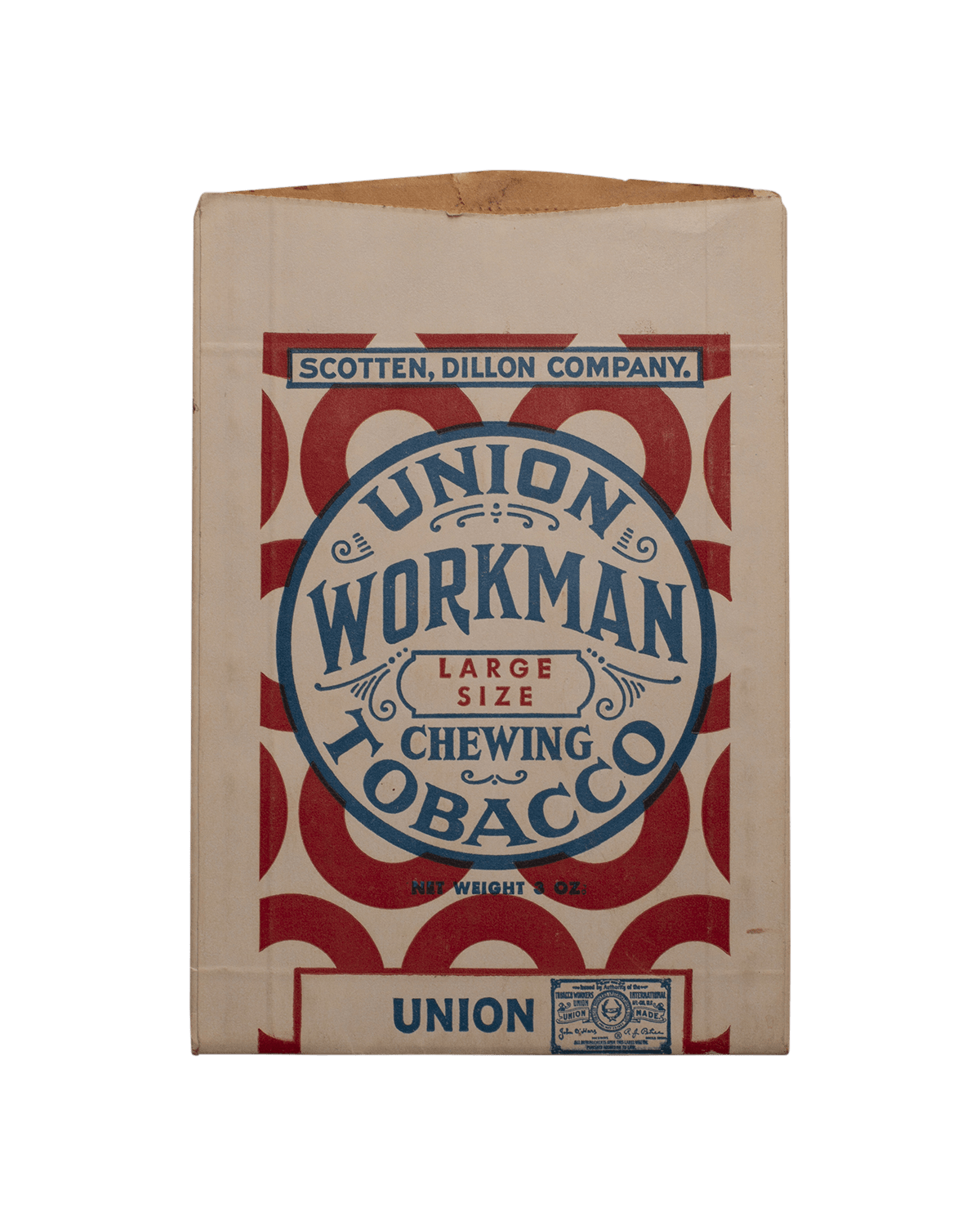 Union Workman Tobacco Pouch