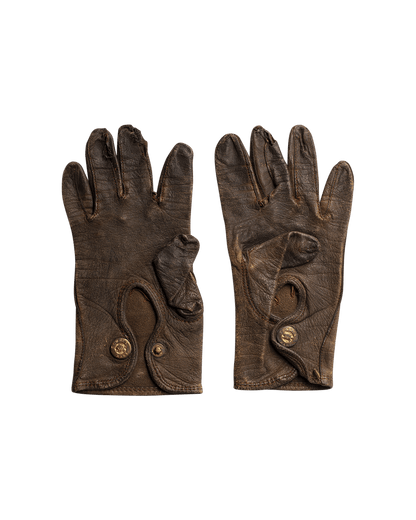 Vintage Fownes Leather Kids Gloves