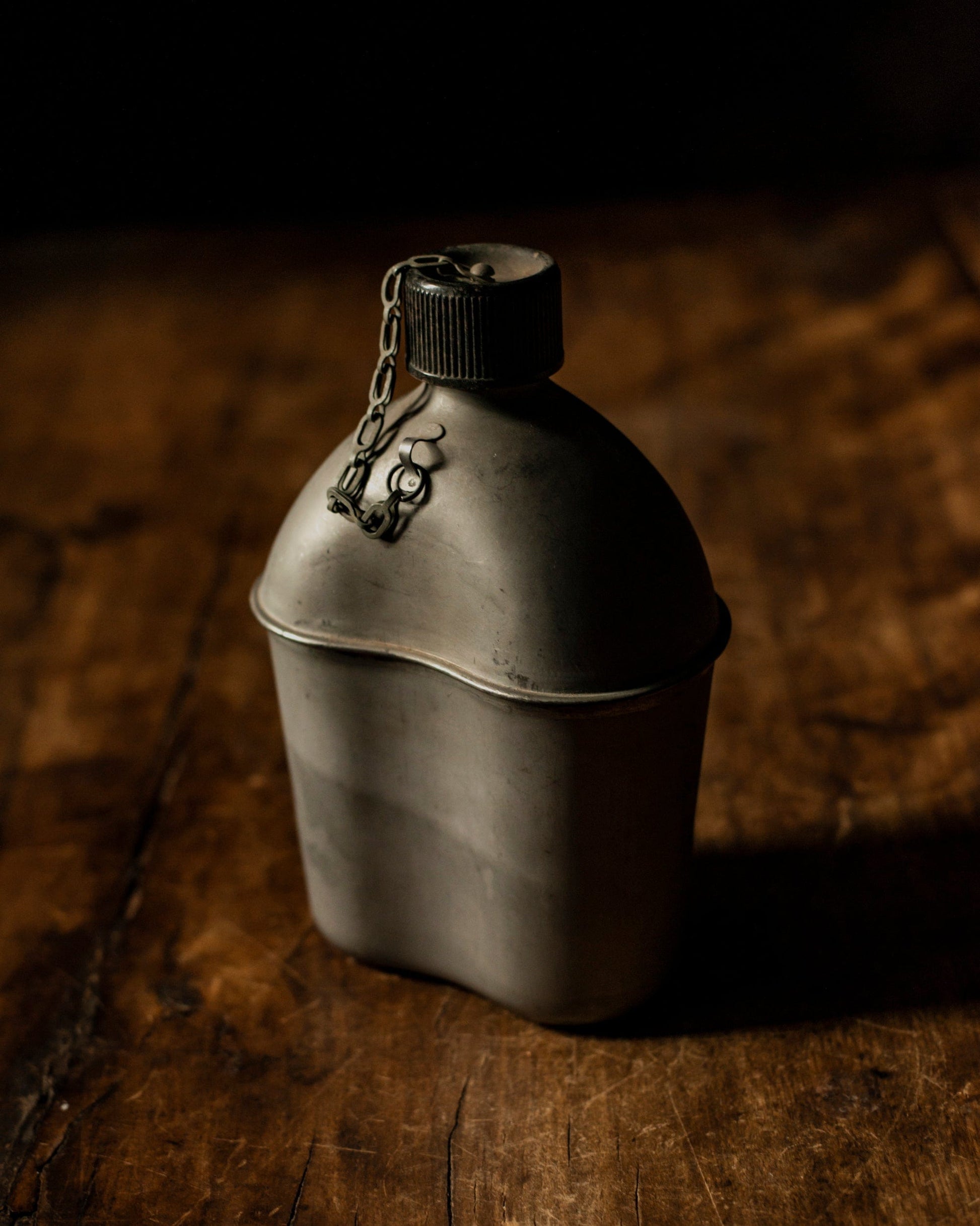 Vintage Korean War Canteen