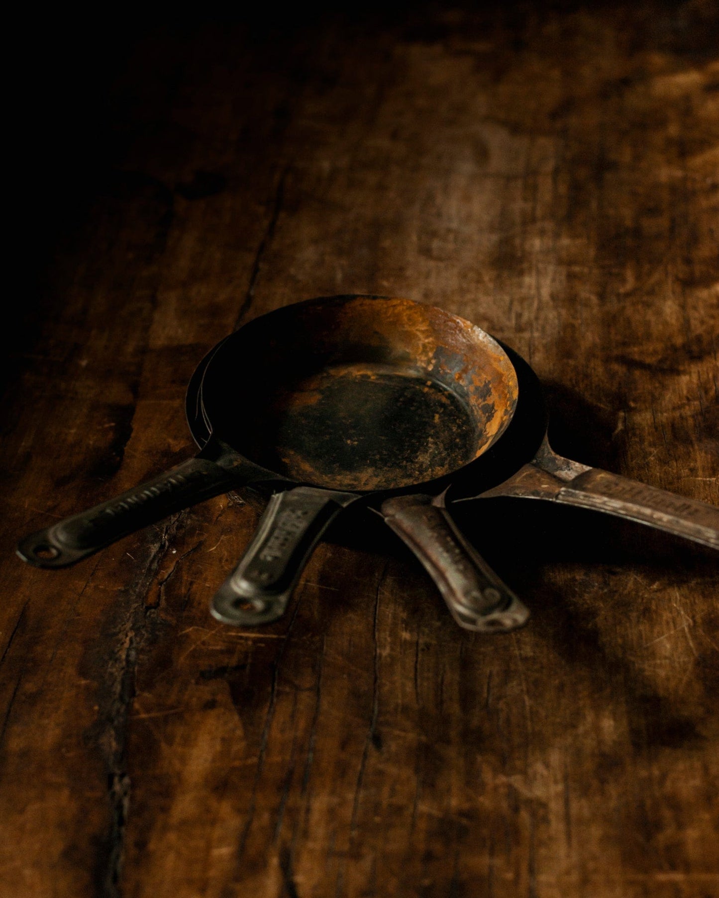 Vintage Spider Frying Pan