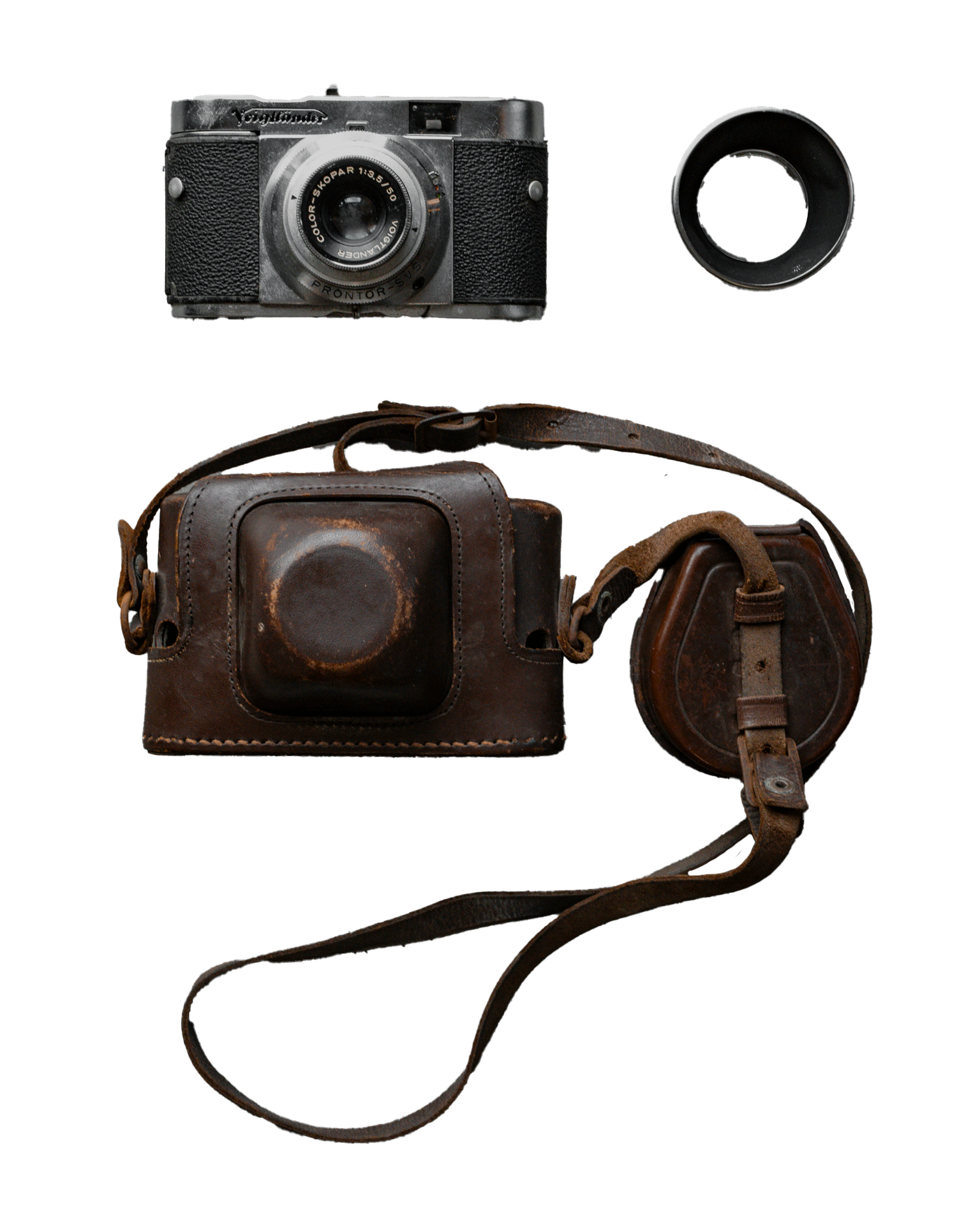 Voigtländer VITO B Non-working Display Camera w/Leather Case + Lens Hood