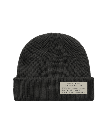 WATCHMEN'S CAP - COAL