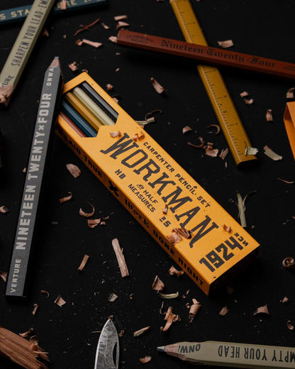 Workman Carpenter Pencil Set (x5)