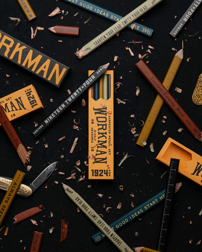 Workman Carpenter Pencil Set (x5)