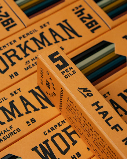 Workman Carpenter Pencil Set (x5)