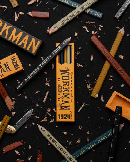 Workman Carpenter Pencil Set (x5)