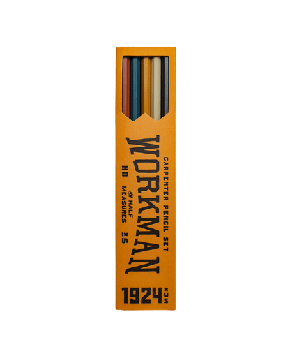Workman Carpenter Pencil Set (x5)