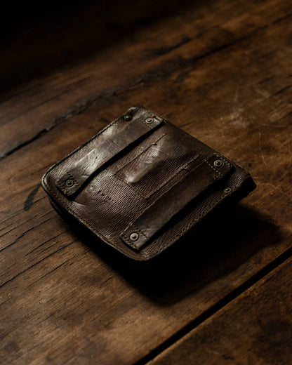 WW1 British Folding Field Pocket Saw with Leather Case