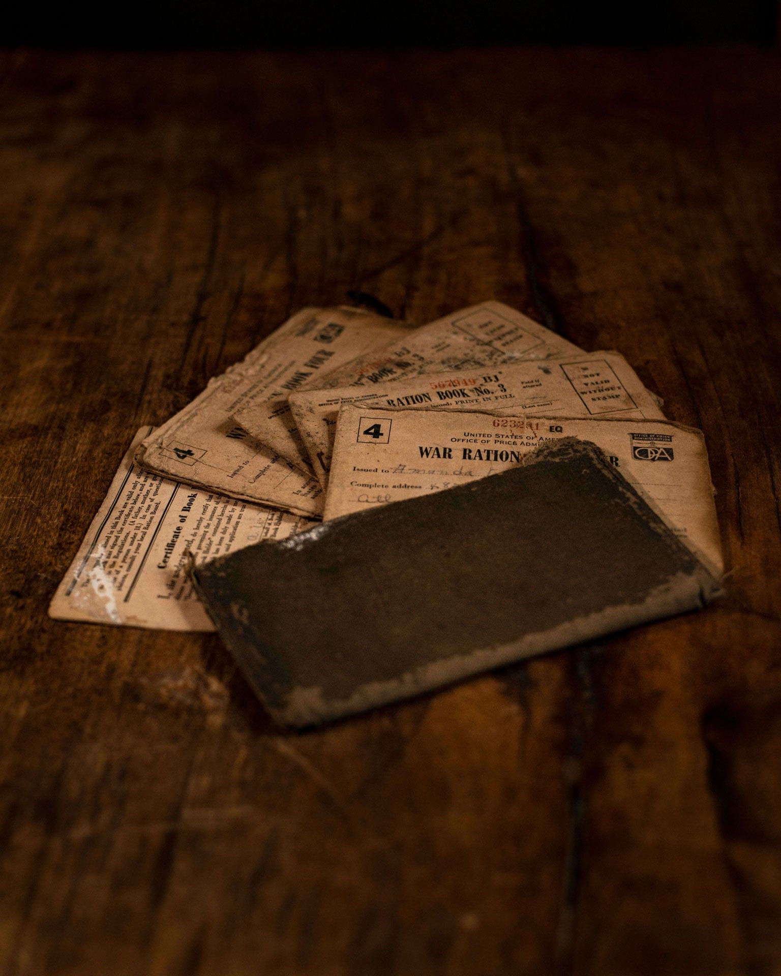 WW2 War Ration Books