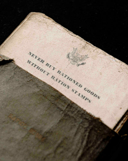 WW2 War Ration Books