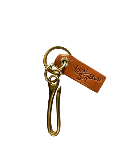 Loyal Stricklin Solid Brass Key Hook