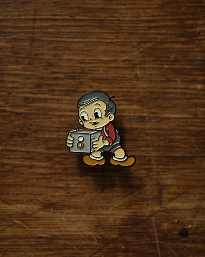 1924us Boy Enamel Pin