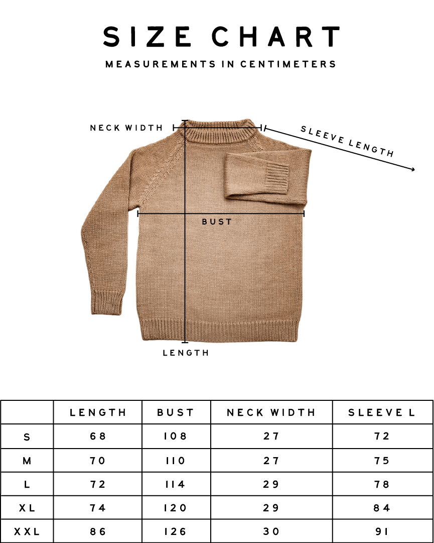 1924us FISHERMAN'S SWEATER