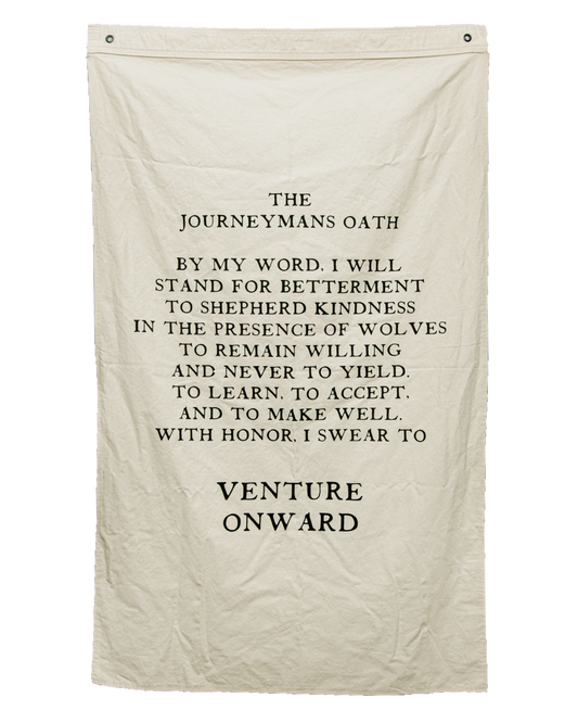 Journeyman's Oath - Flag
