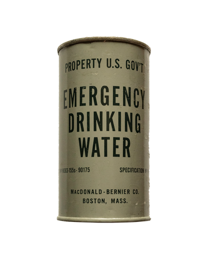 WW2 US Army Emergency Drinking Water