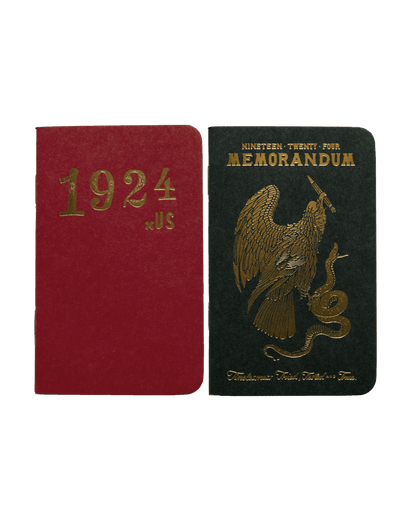 25 Wholesale -1924 Pocket Notebook Set