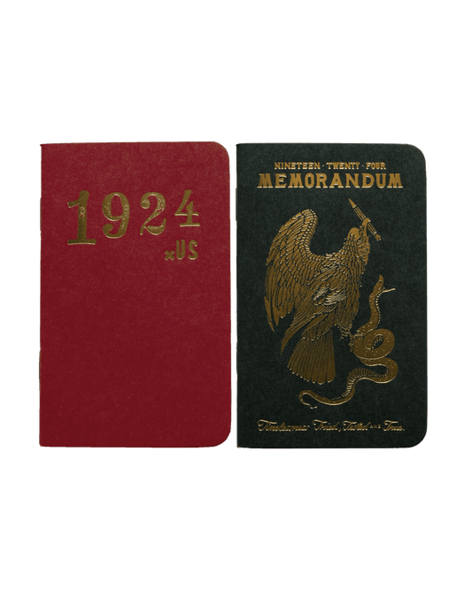 25 Wholesale -1924 Pocket Notebook Set