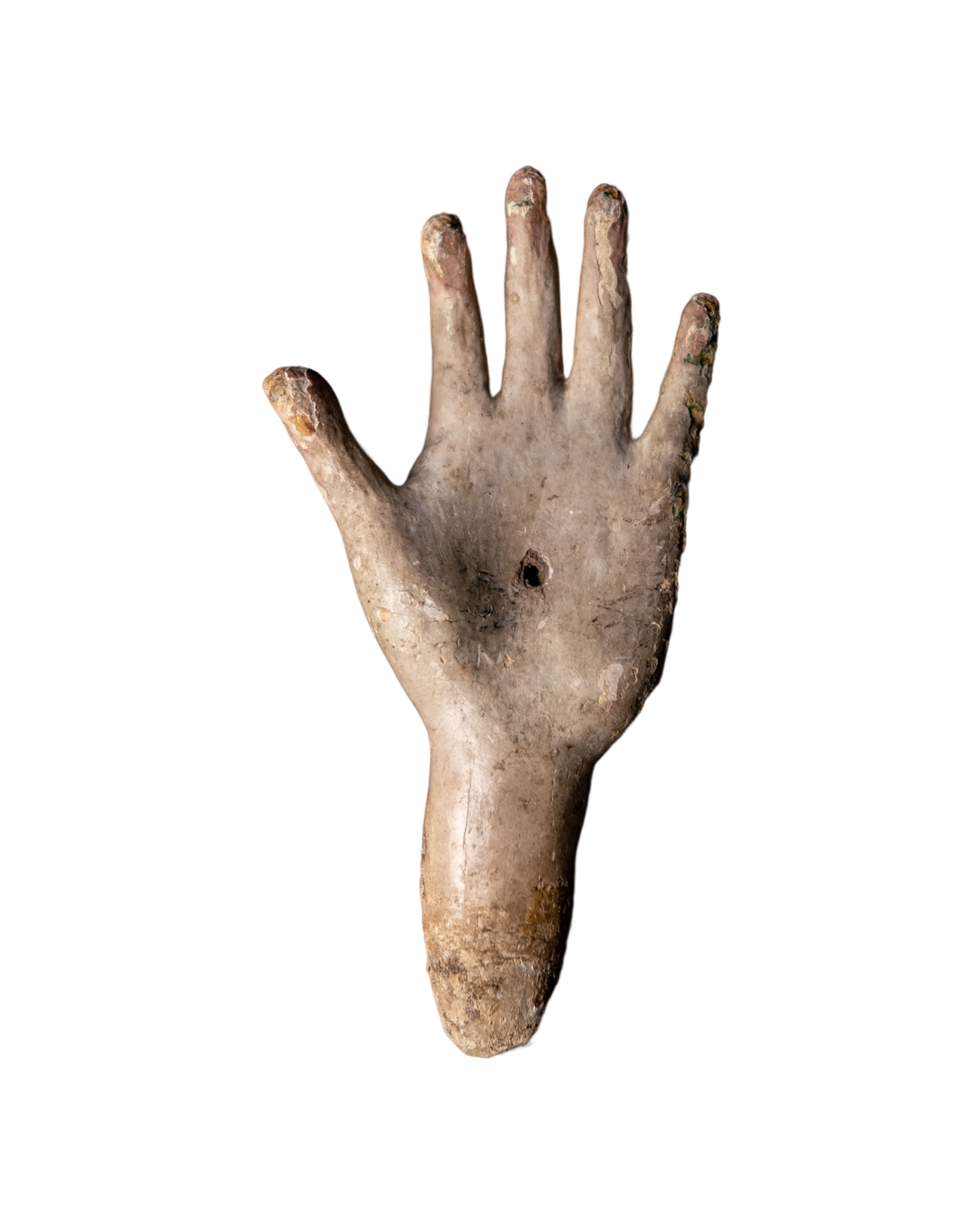 Early 18th century Santos Christo Wooden hand
