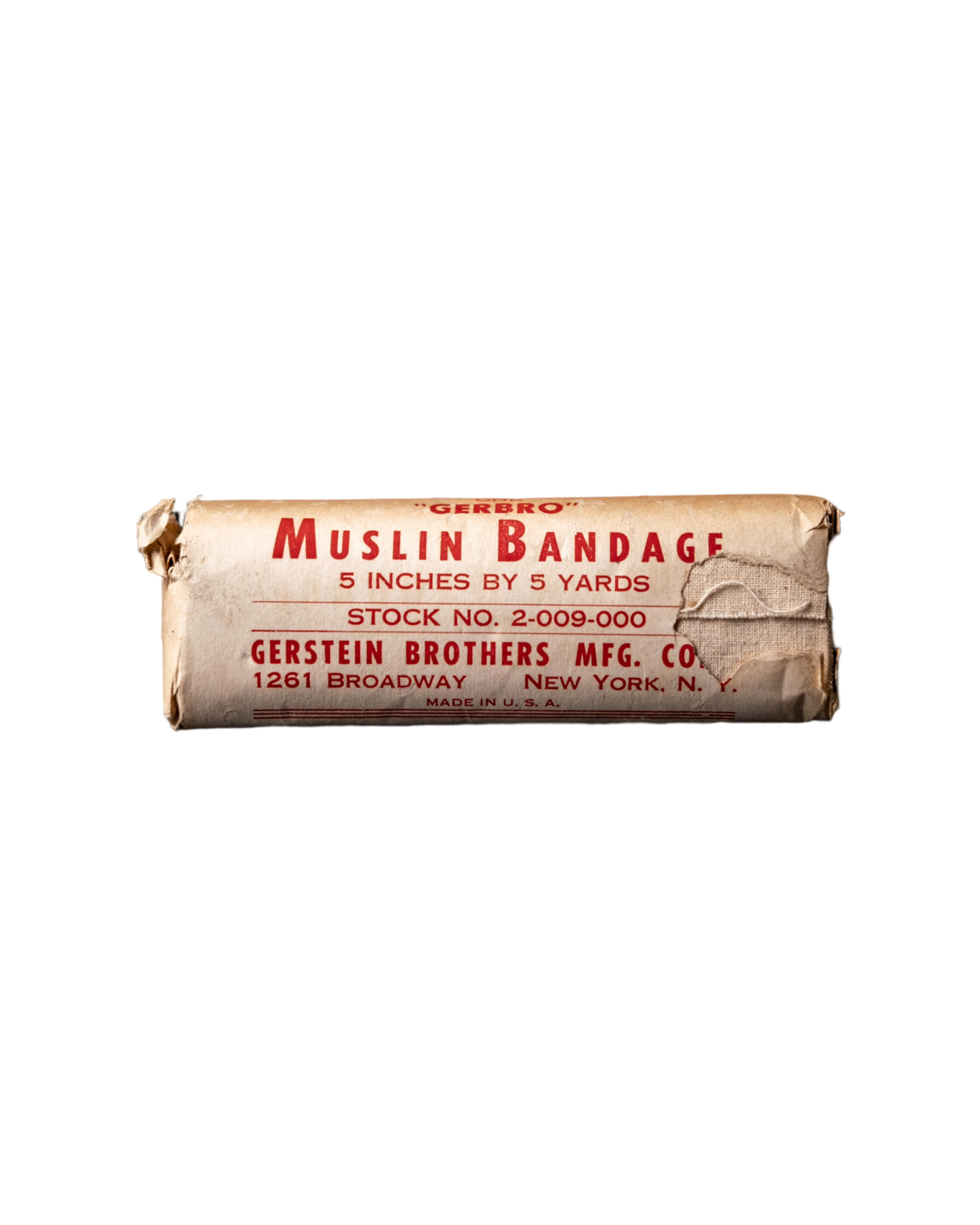 WW2 Muslin Bandage Wrapping