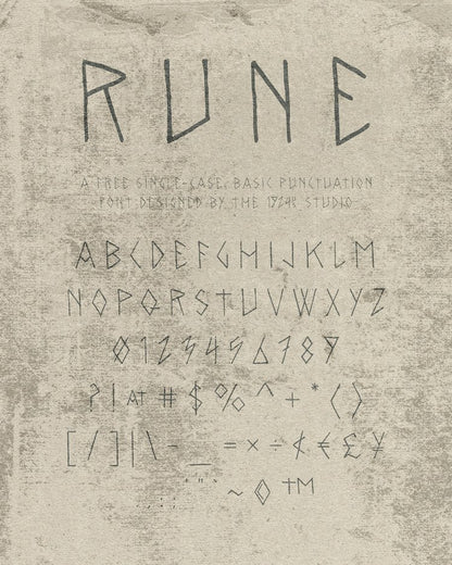 Fuente Rune de 1924us