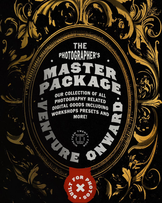 El paquete maestro del fotógrafo de 1924us