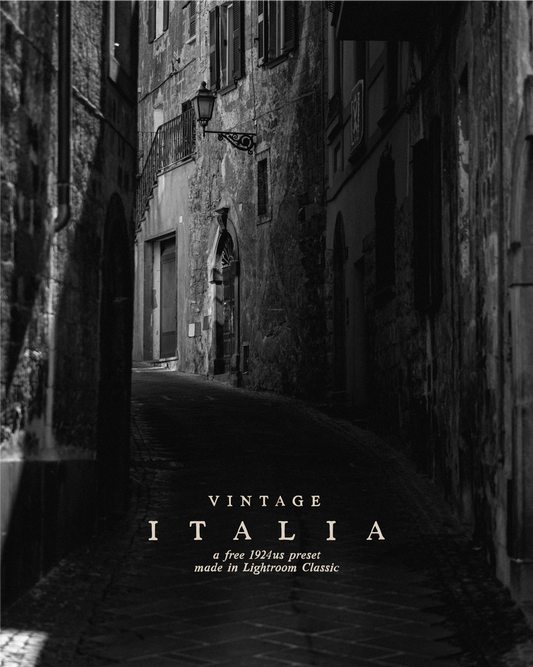 Vintage Italia - a free preset by 1924us