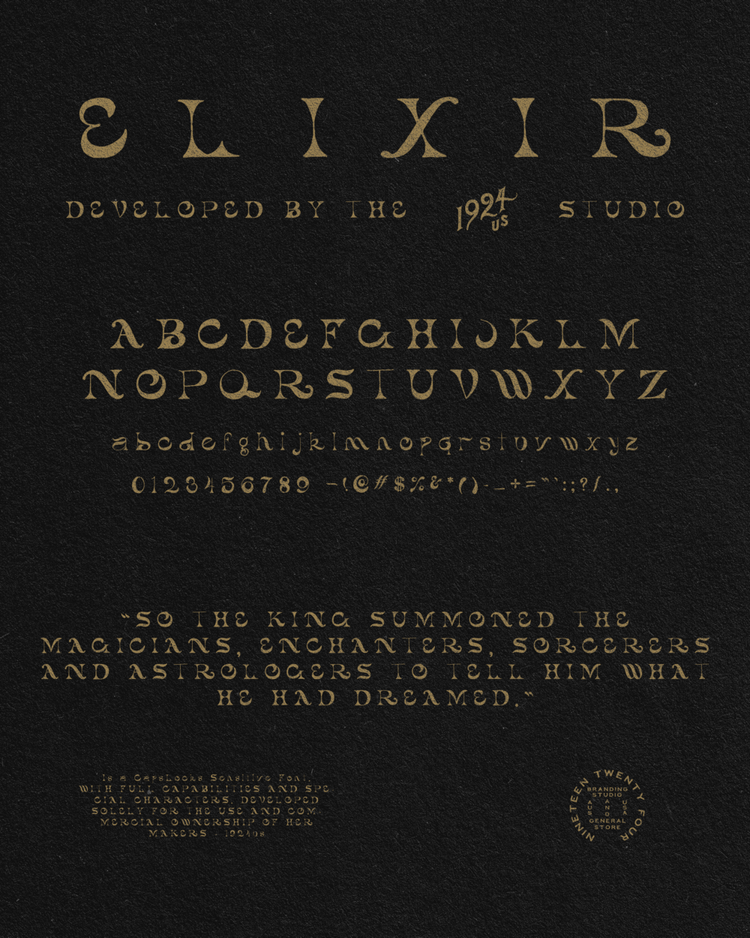 Elixir Font by 1924us