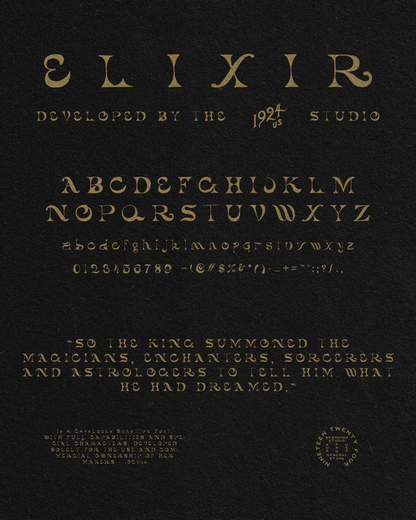 Elixir Font by 1924us