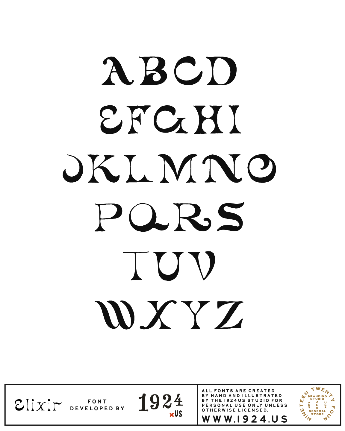 Elixir Font by 1924us