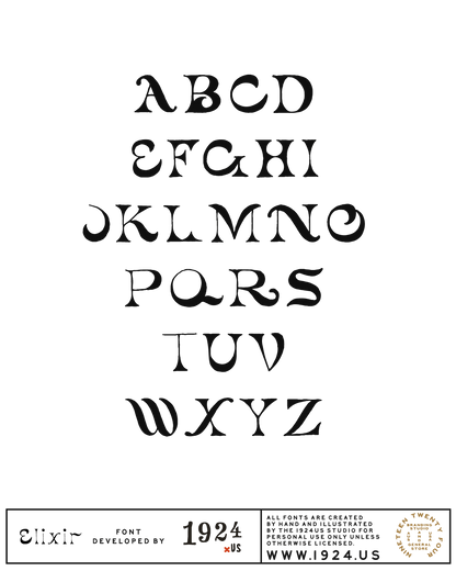 Elixir Font by 1924us