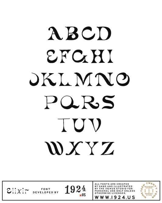 Elixir Font by 1924us