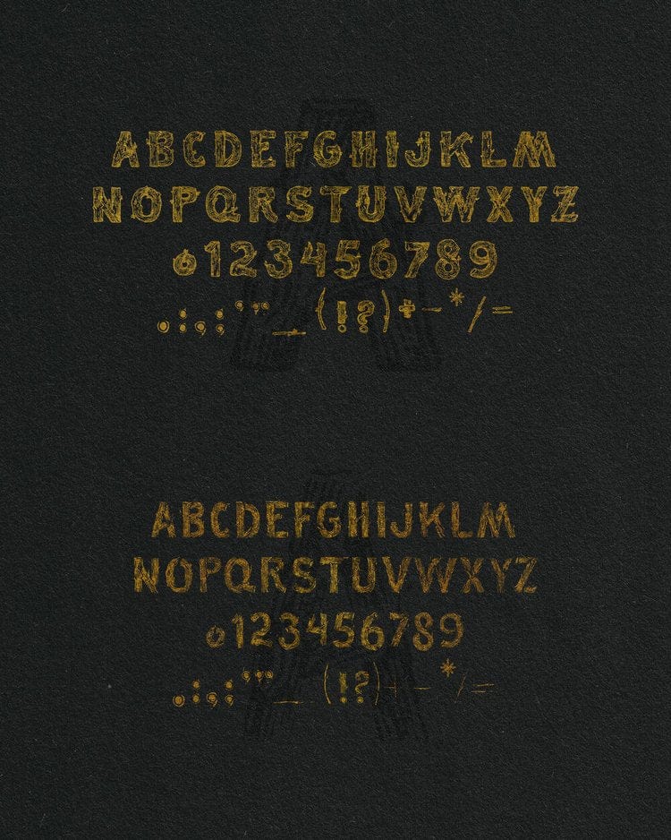 Forest Font by 1924us