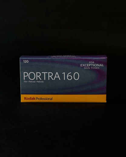 KODAK PORTRA 160 COLOR NEGATIVE 120MM SINGLE ROLL FILM