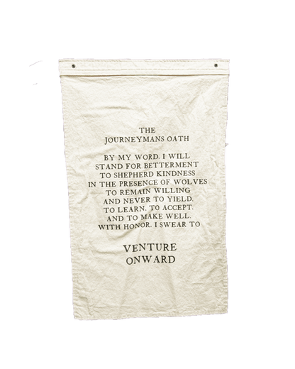 Oat / Small Journeyman's Oath - Flag