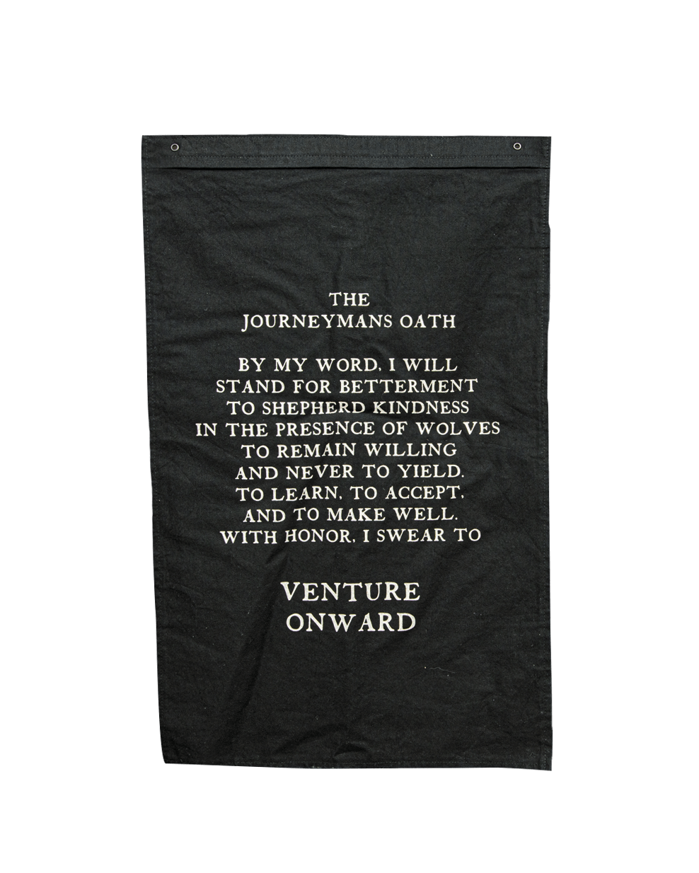 Off-Black / Small Journeyman's Oath - Flag