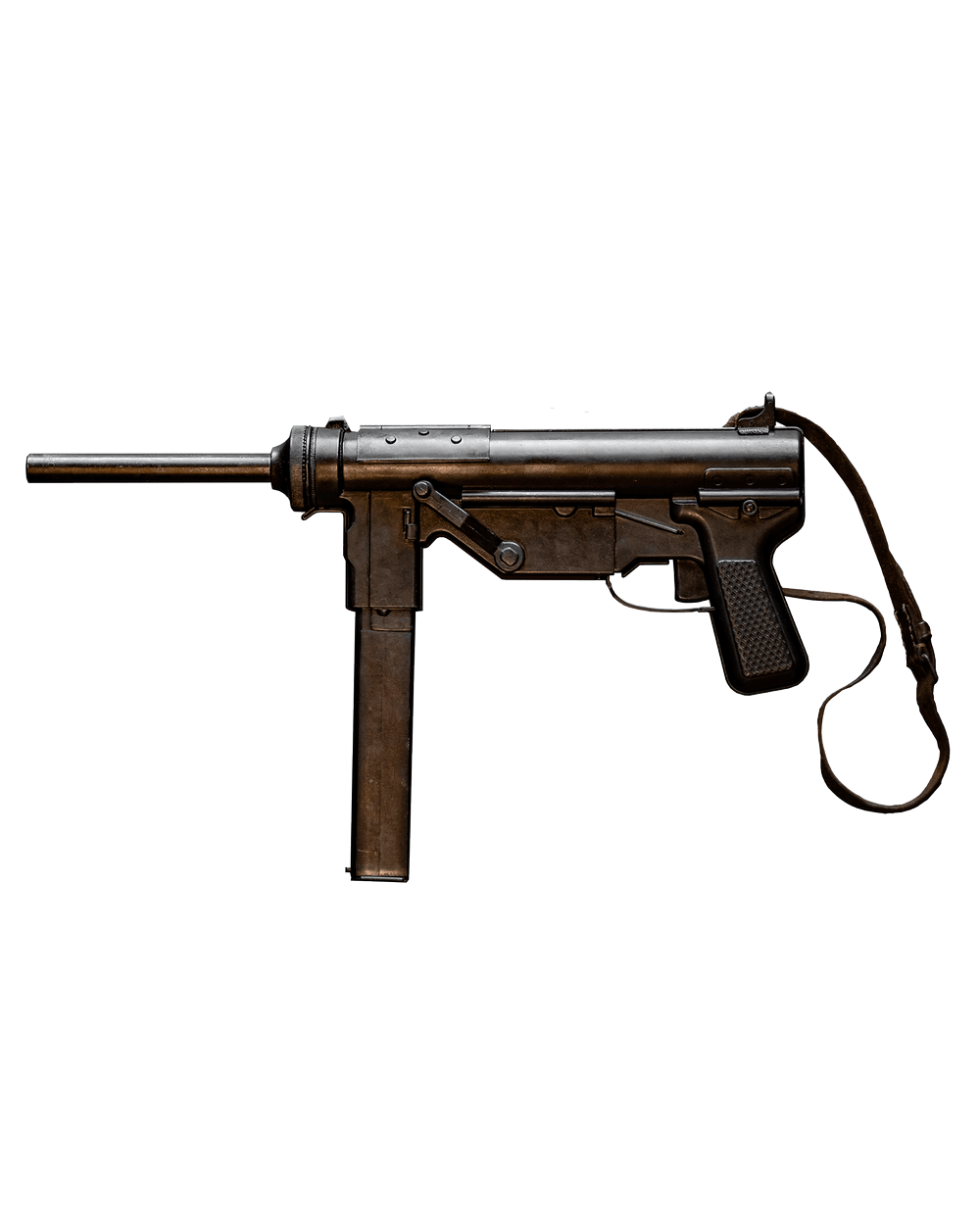 Réplica de pistola engrasadora de la Segunda Guerra Mundial