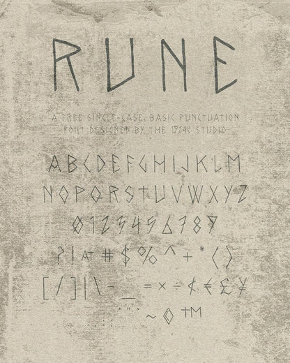 Rune Font by 1924us