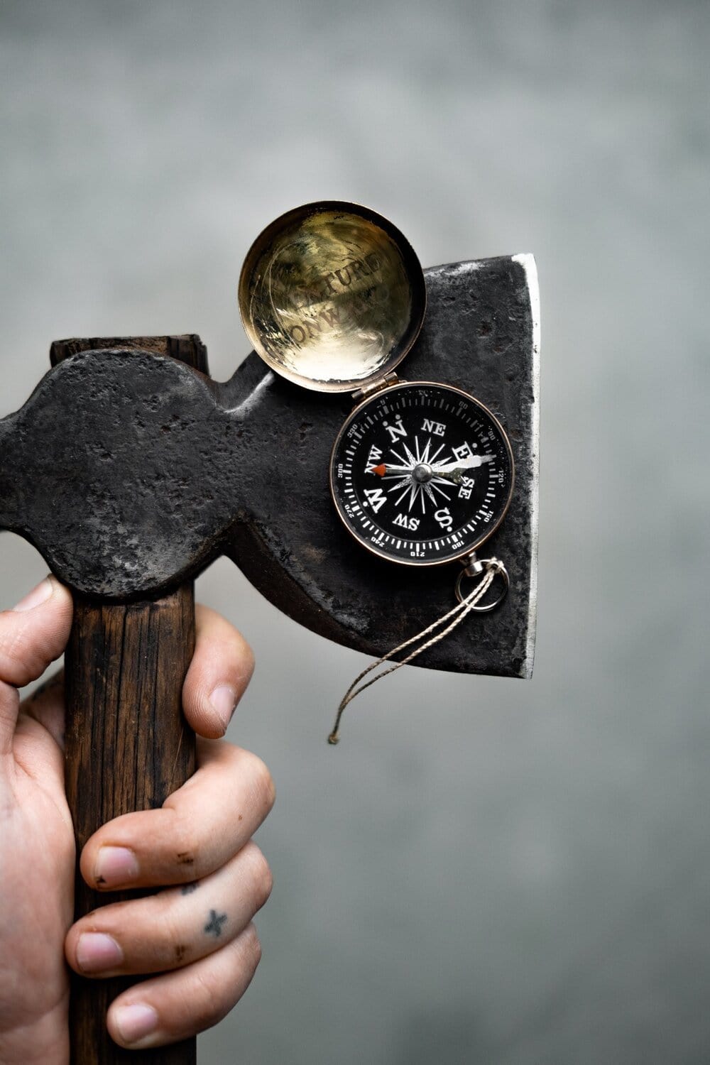 Wayfinder Brass Compass