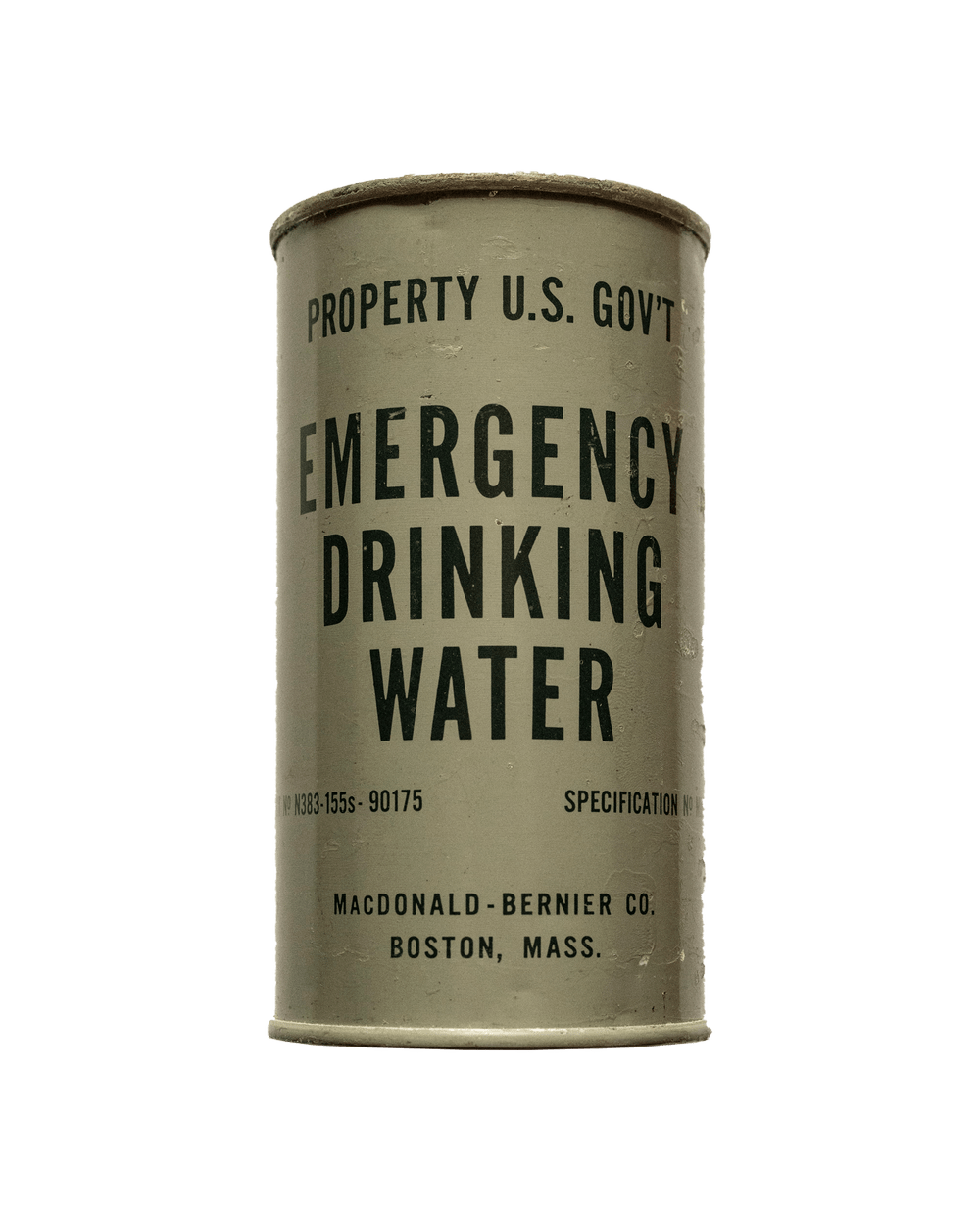 WW2 US Army Emergency Drinking Water