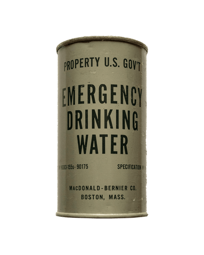 WW2 US Army Emergency Drinking Water